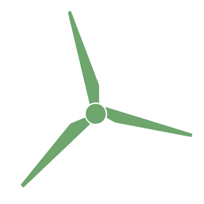 Wind Turbine Logo Image