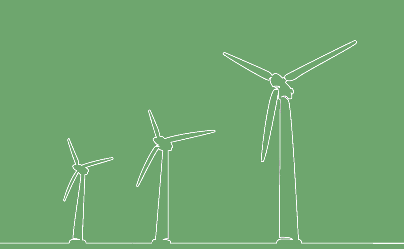 Image of 3 wind turbines